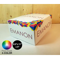 CUSTOM BOX (8.5" x 11" x 5") 4-Color w/ High-Gloss Finish Mounted on Rigid Stock
